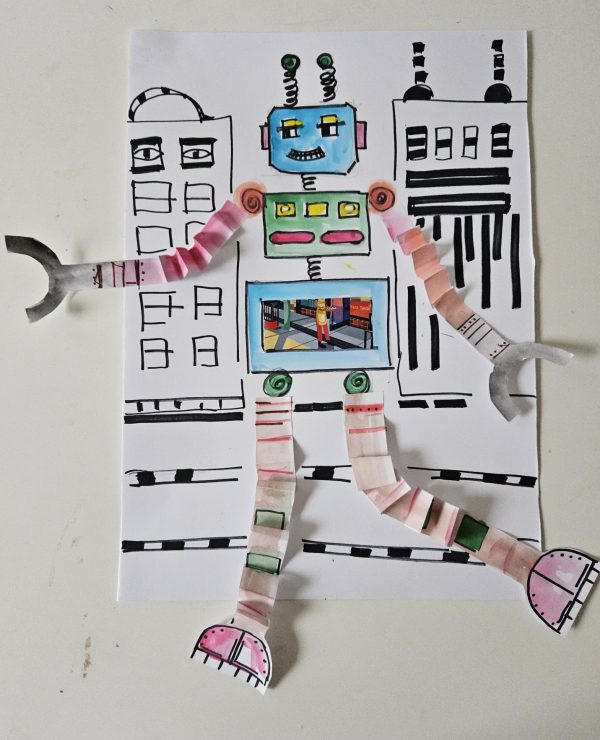 My Robot - Birthday Party Art Workshop - Mia Studio Art