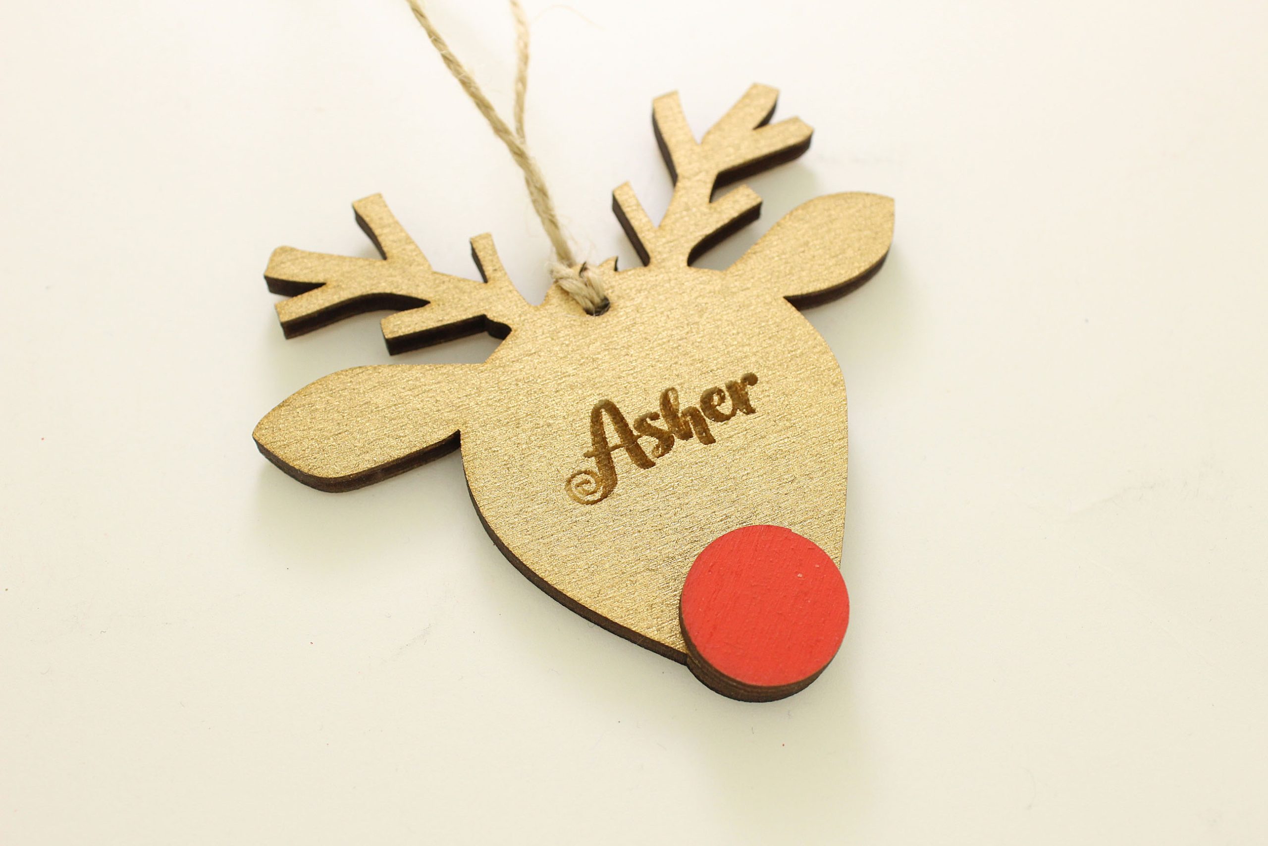 Personalised Christmas Tree Ornament-Gift Tag - Image 2